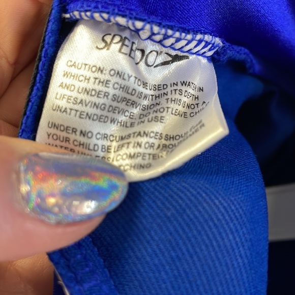 Speedo Kids' UPF 50+ Begin to Swim Thermal
Swimsuit Wetsuit Unisex blue yellow - Picture 6 of 7